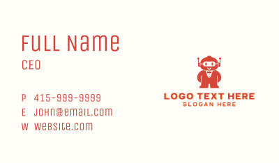 Robot Toy Educational Business Card Image Preview