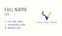 Electric Antler Elk Business Card Image Preview
