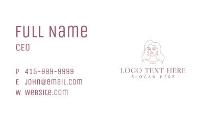 Jewelry Accessory Fashion Business Card Image Preview