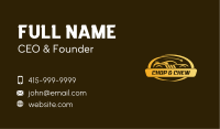 Fast Car Detailing  Business Card Image Preview