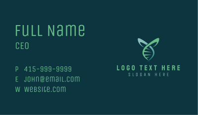 Genetics Science Lab Business Card Image Preview