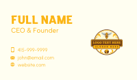 Honey Bee Honeycomb Business Card Image Preview