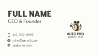 Cute Bee Flower Business Card Image Preview