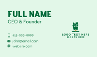 Leprechaun Clover Hat  Business Card Image Preview