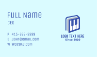 Piano Book Music School Business Card Image Preview