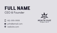 Halloween Punk Skull Business Card Image Preview