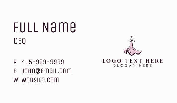 Styling Fashion Boutique  Business Card Design Image Preview