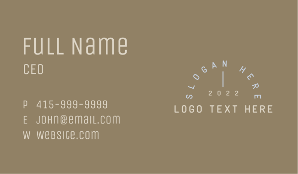 Business Arch Wordmark Business Card Design Image Preview