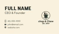 Winery Bucket Bar Business Card Image Preview