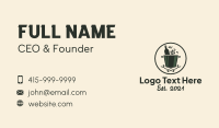 Winery Bucket Bar Business Card Image Preview