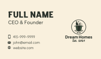 Winery Bucket Bar Business Card Image Preview