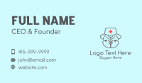 French Bulldog Veterinarian Business Card Image Preview
