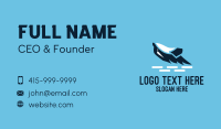 Killer Whale Aquarium Business Card Image Preview