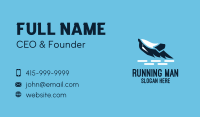 Killer Whale Aquarium Business Card Image Preview