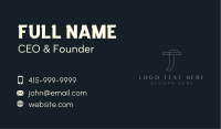 Tailoring Fashion Boutique Business Card Image Preview