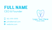 Dental Clinic Outline  Business Card Image Preview