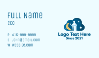 Baby Bottle Midnight Sky Business Card Image Preview