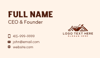 Carpentry Tools Builder Business Card Design