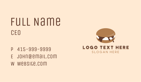 Tiramisu Biscuit Dessert Business Card Design Image Preview