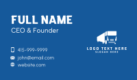 Truck Vehicle Transportation Business Card Preview