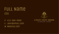 Consultant Luxury Pyramid Business Card Image Preview