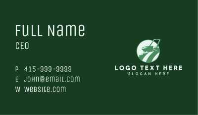 Lawn Mower Yard Business Card Image Preview