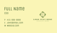 Leaf Plant Agriculture Business Card Image Preview