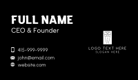 Tuxedo Suit Rental Business Card Preview