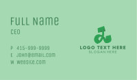 Green Letter L Business Card Image Preview