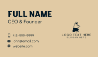 Tough Pet Dog Business Card Image Preview