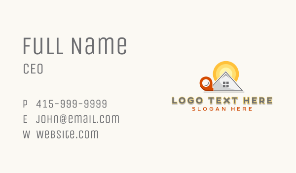 Construction Handyman Home Repair Business Card Design Image Preview