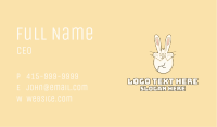 Bunny Rabbit Cracked Egg Business Card Image Preview