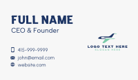 Plane Aviation Airline Business Card Preview