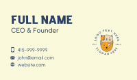 Cat Dog Pet Care Clinic Business Card Image Preview