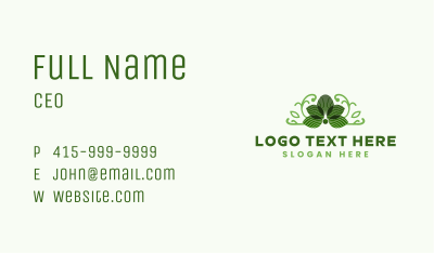 Orchid Lotus Flower Business Card Image Preview
