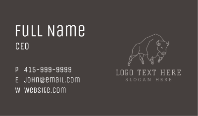 Bison Tech Solutions Business Card