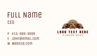 Trailer Truck Distribution Business Card Image Preview