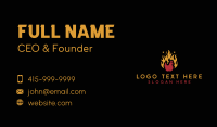 Chicken Flame Grill Business Card Image Preview