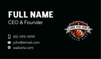 Basketball Hoops Sports Business Card Image Preview