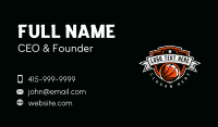 Basketball Hoops Sports Business Card Preview