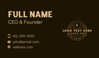 Classic Wreath Business Business Card Design