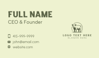 Organic Pig Barn  Business Card Image Preview