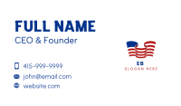 USA Country Flag Business Card Image Preview