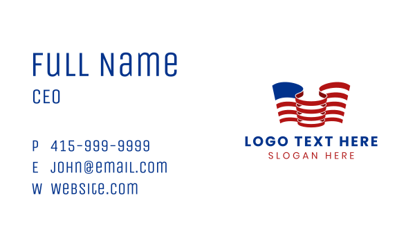 USA Country Flag Business Card Design Image Preview