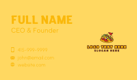 Cute Taco Mascot Business Card Design