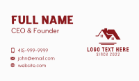 Red House Roofing Contractor  Business Card Image Preview
