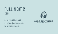 Music Sound Headphone Business Card Image Preview