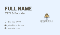 Tiered Cake Business Card Image Preview