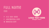 Pink Circuit Loop Business Card Image Preview