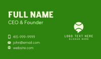 Tennis Ball Chat  Business Card Preview